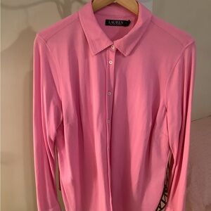 Lauren Pink Long Sleeve Shirt
